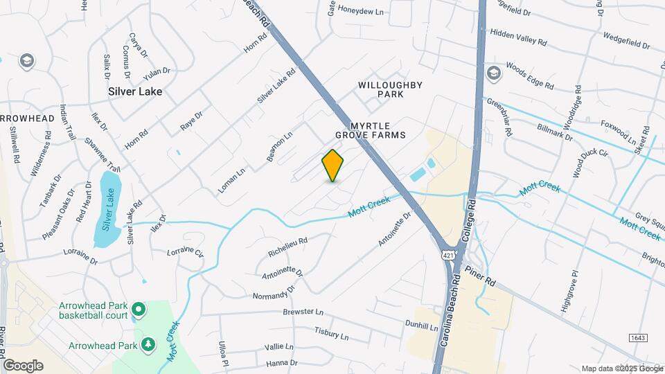 5140 Carolina Beach Rd Map and Location Details