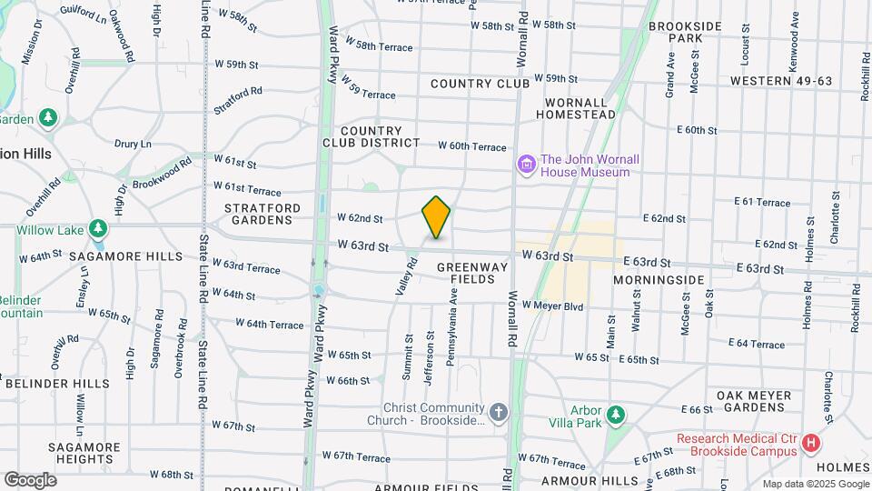 616 W 63rd St Map and Location Details