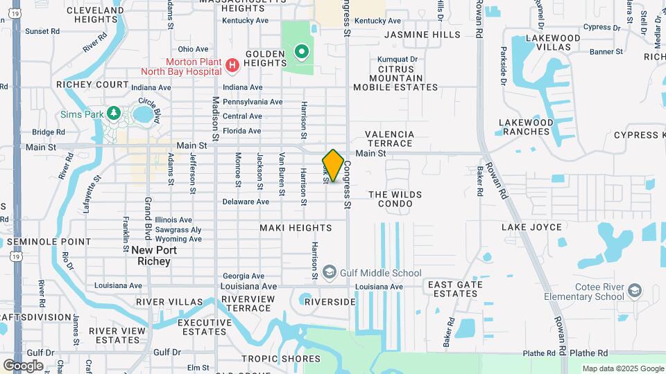 6424 Montana Ave Map and Location Details