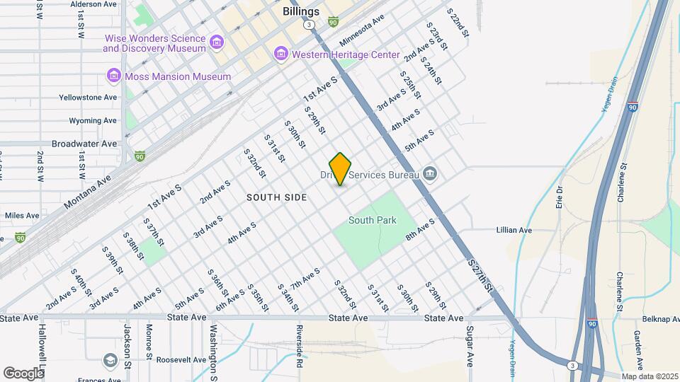 425 S 30th St Map and Location Details