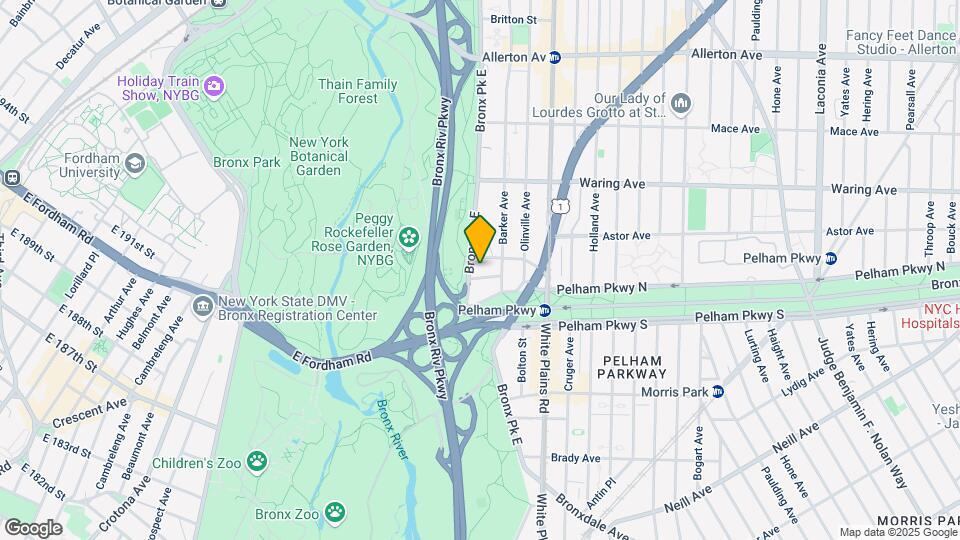 2244 Bronx Park E Map and Location Details