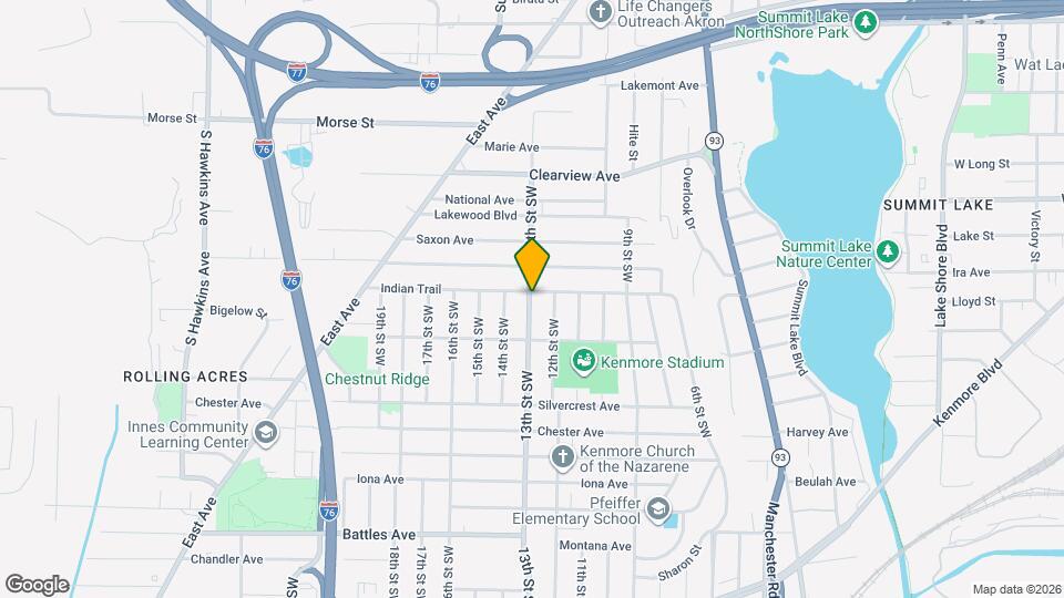 852 Indian Trail Map and Location Details