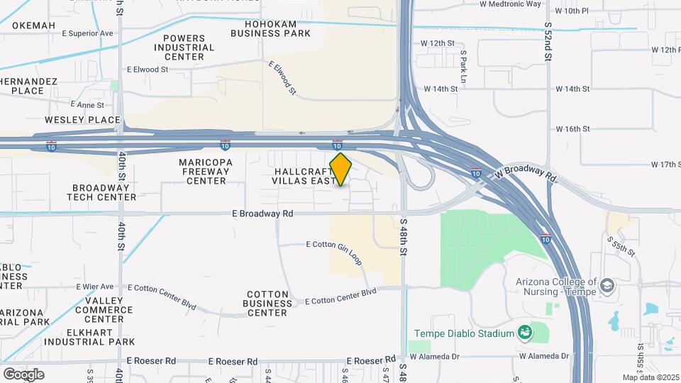 4236 S 46th Pl Map and Location Details