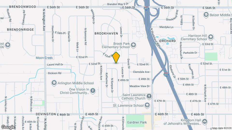 6713 52nd St Map and Location Details