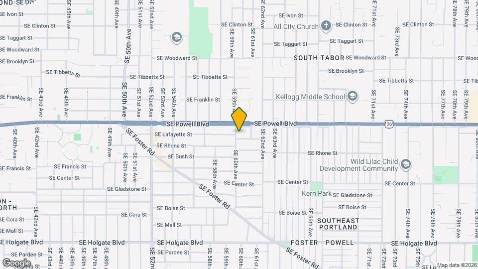 3546 SE 60th Ave Map and Location Details