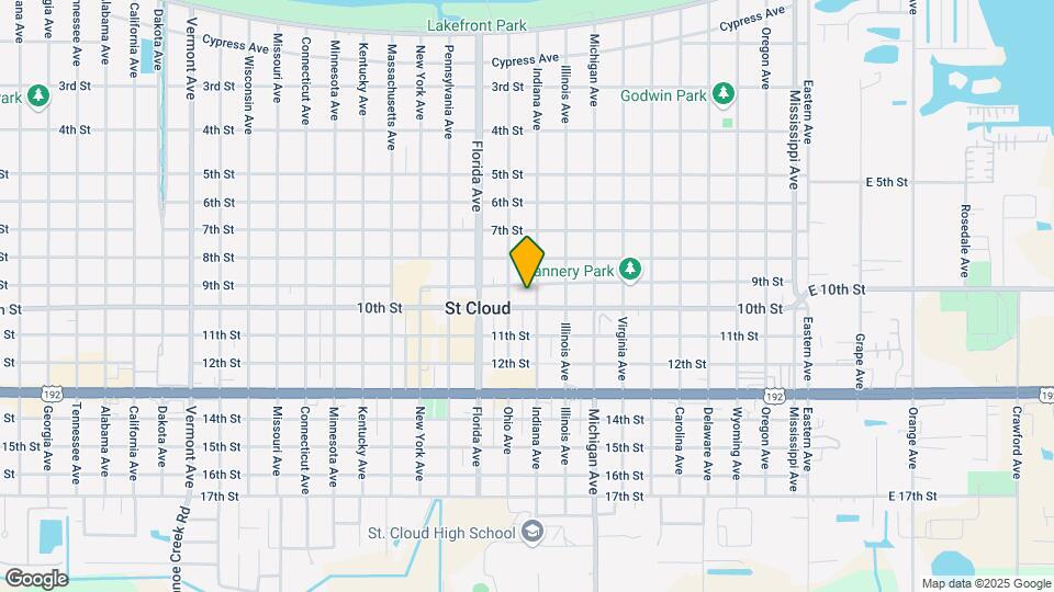 900 Indiana Ave Map and Location Details