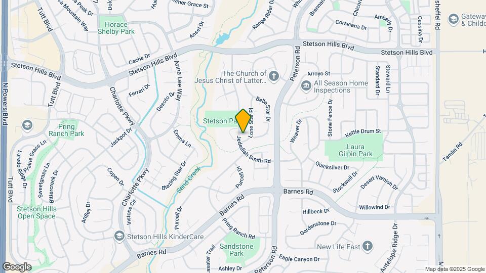 4895 Jedediah Smith Rd Map and Location Details