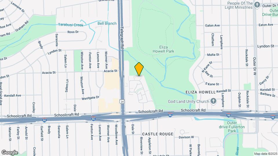 14252 Riverview St Map and Location Details