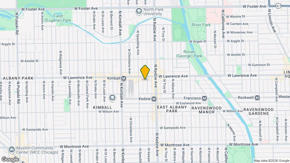 4742 N Sawyer Ave, Unit #2 Mapa y Detalles de la Ubicación