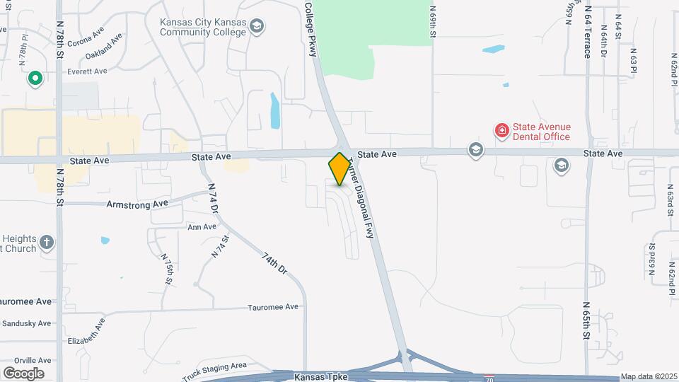 914 N 70th St Map and Location Details