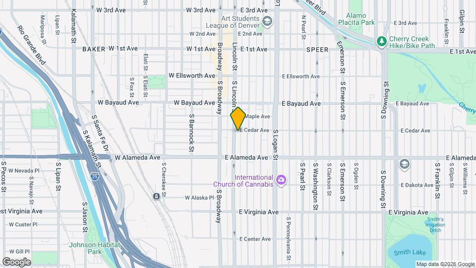 208 S Lincoln St Map and Location Details