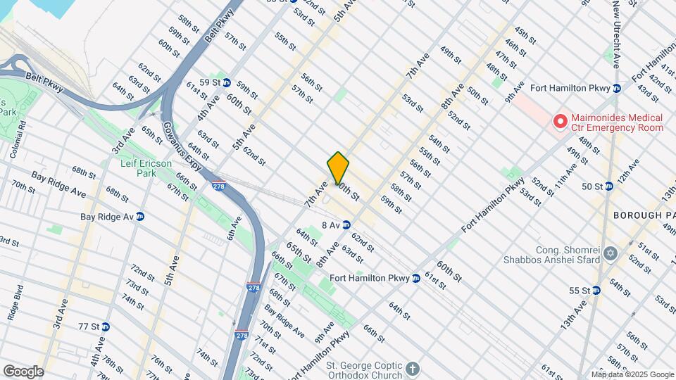 724 60th St Map and Location Details