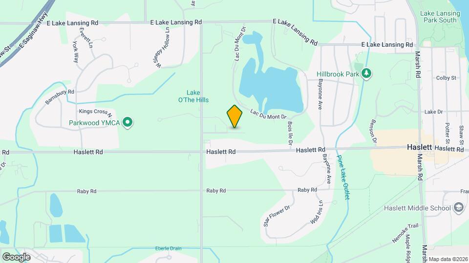 2052 Blue Lac Dr Map and Location Details
