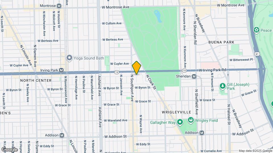 3951 N Wayne Ave Map and Location Details