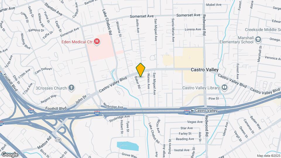 20876 Baker Rd Map and Location Details