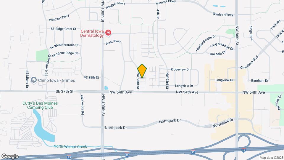 West Prairie Townhomes Map and Location Details