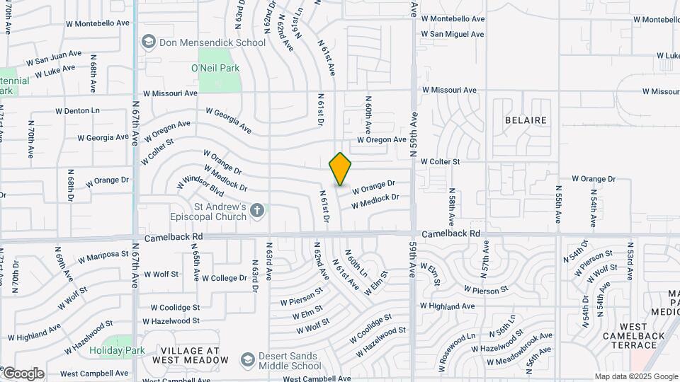 5101 N 61st Ave Map and Location Details