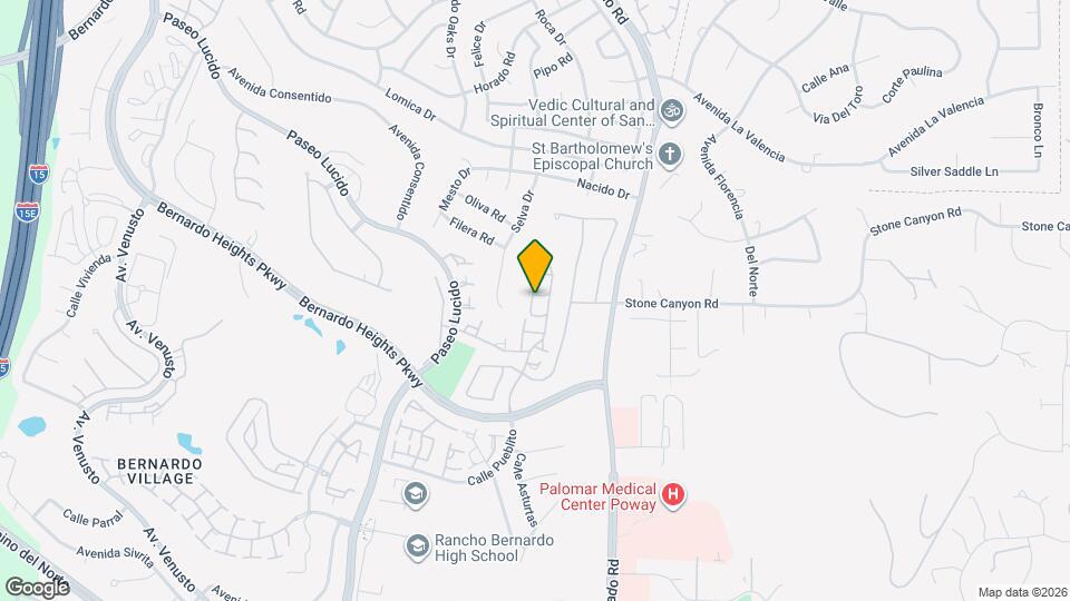 15921 Avenida Villaha Map and Location Details