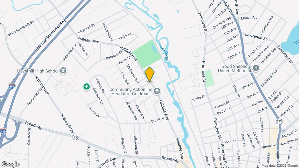 266 Hilldale Ave, Unit 3 Map and Location Details