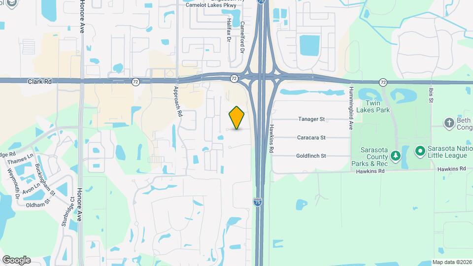 5729 Sunflower Cir Map and Location Details