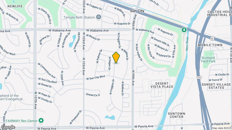 11449 N Coggins Dr Map and Location Details