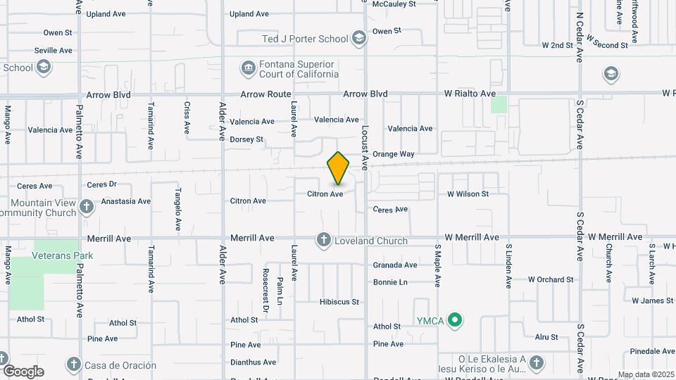 8775 Buckeye Ct Map and Location Details