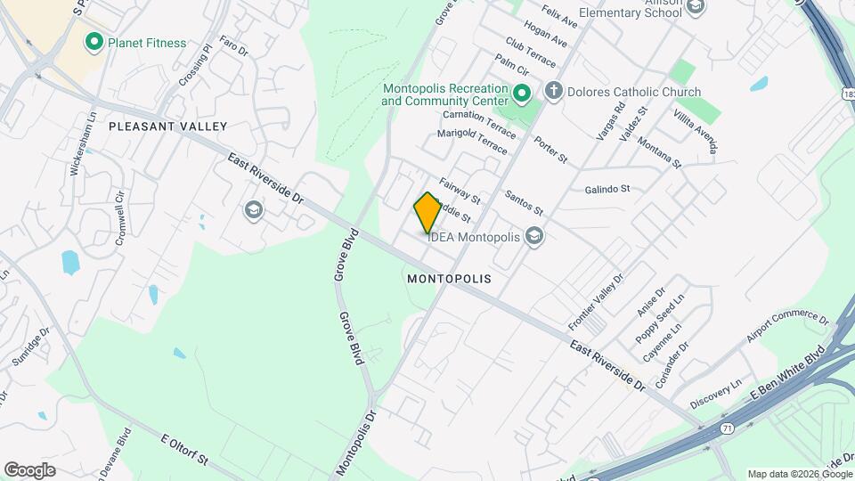 6110 Kasper St Map and Location Details