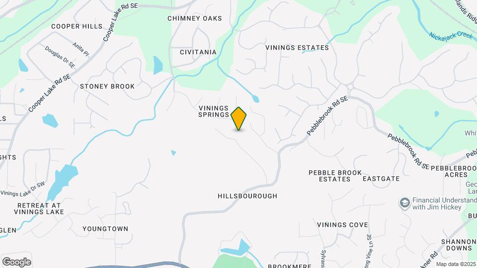 591 Vinings Springs Dr SE Map and Location Details