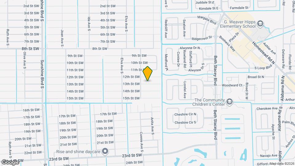 2514 13th St SW Map and Location Details