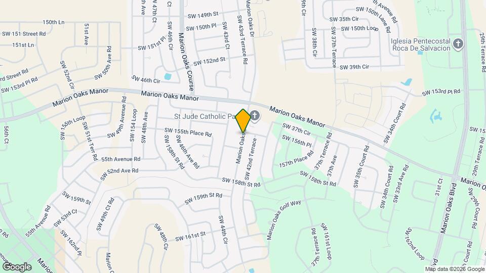 452 Marion Oaks Dr Map and Location Details