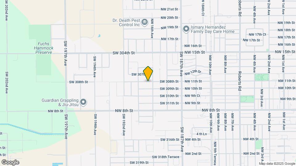 18922 SW 308th St Map and Location Details
