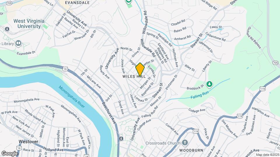 441-443-443 Overhill St Map and Location Details