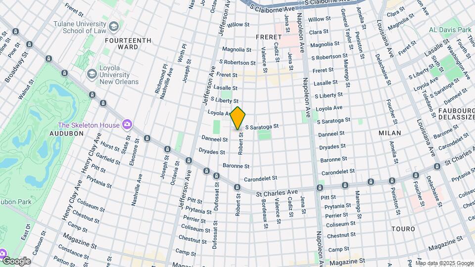 1822 Robert St, Unit Unit C Mapa y Detalles de la Ubicación