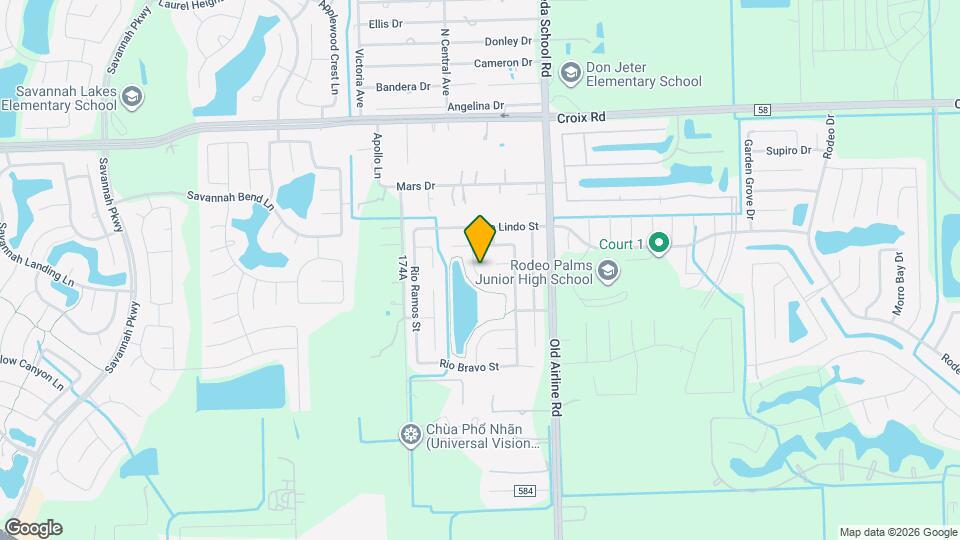 12705 Rio Nueces Ln Map and Location Details