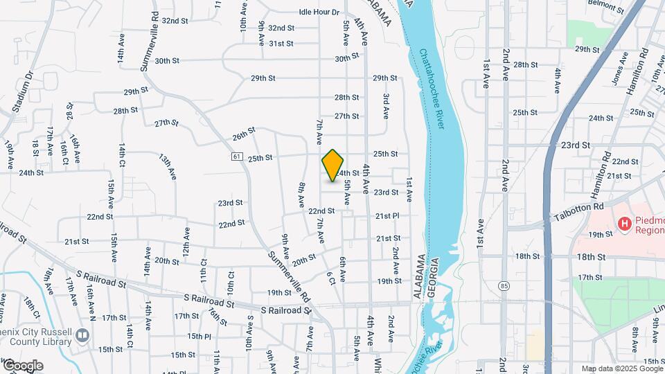 506 23rd St Map and Location Details