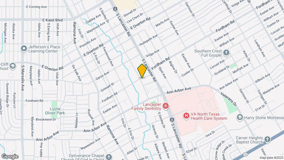 1802 Fordham Rd Map and Location Details