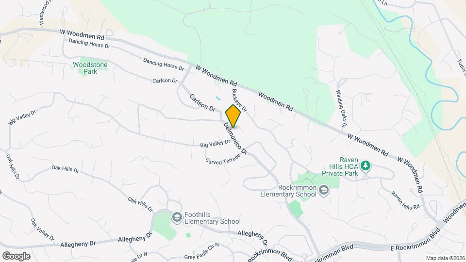 7315 Delmonico Dr Map and Location Details