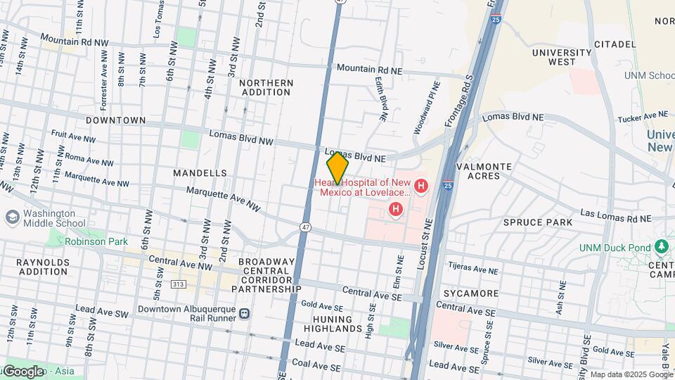 600 Arno St NE Map and Location Details