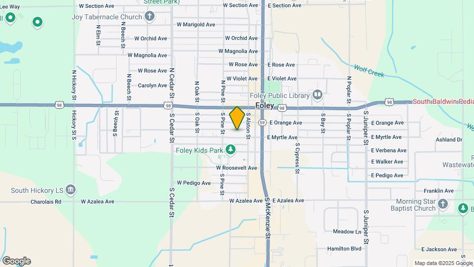 210 W Myrtle Ave Map and Location Details