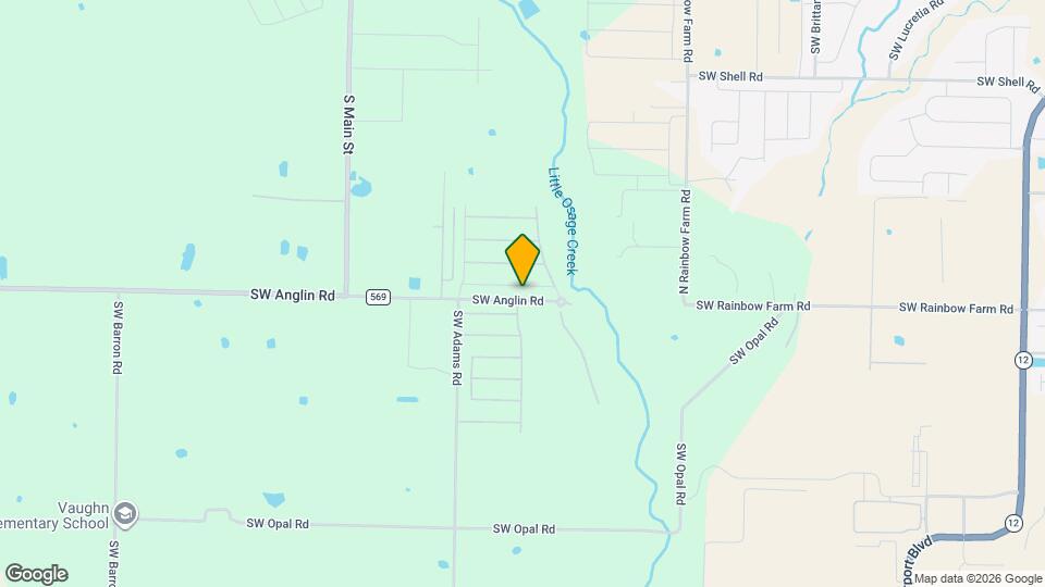 5813 SW Gentle Winds Rd Mapa y Detalles de la Ubicación