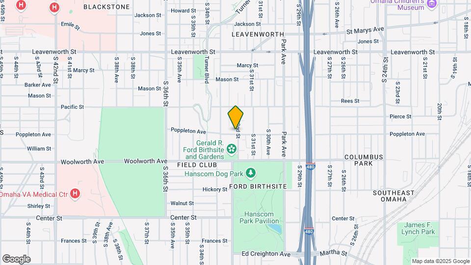1146 S 32nd St Map and Location Details