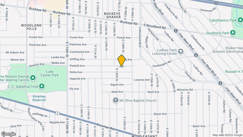 12706 Parkhill Ave Map and Location Details