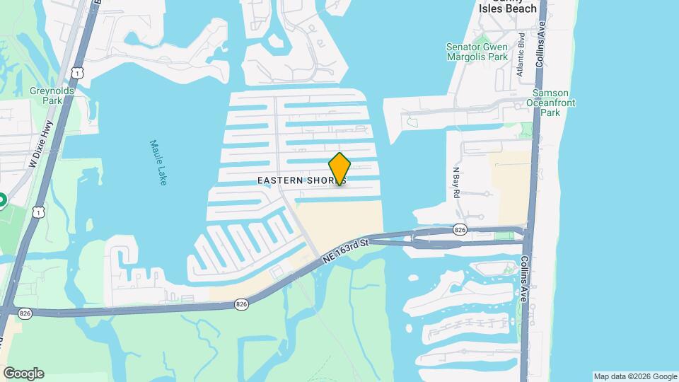 3736 NE 166th St Map and Location Details