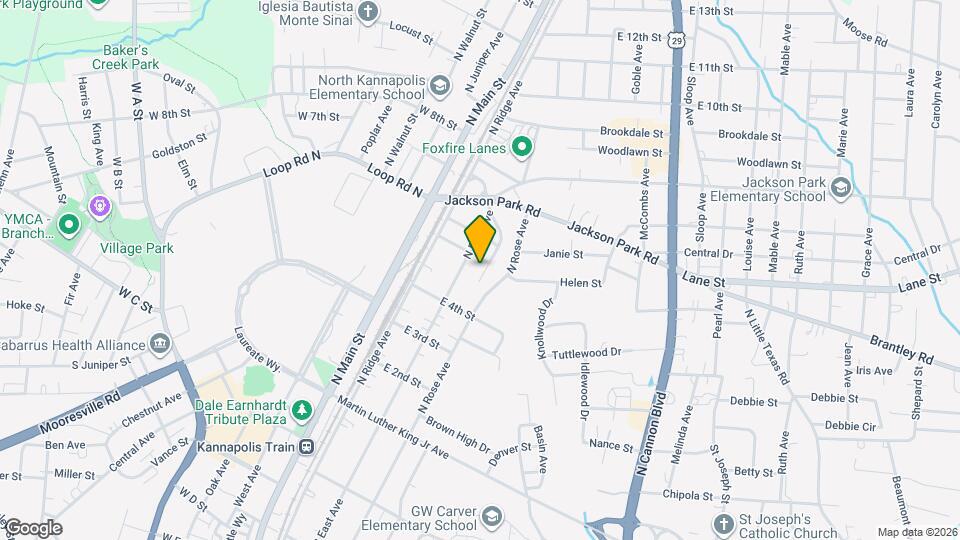 411 Ross Ave Map and Location Details