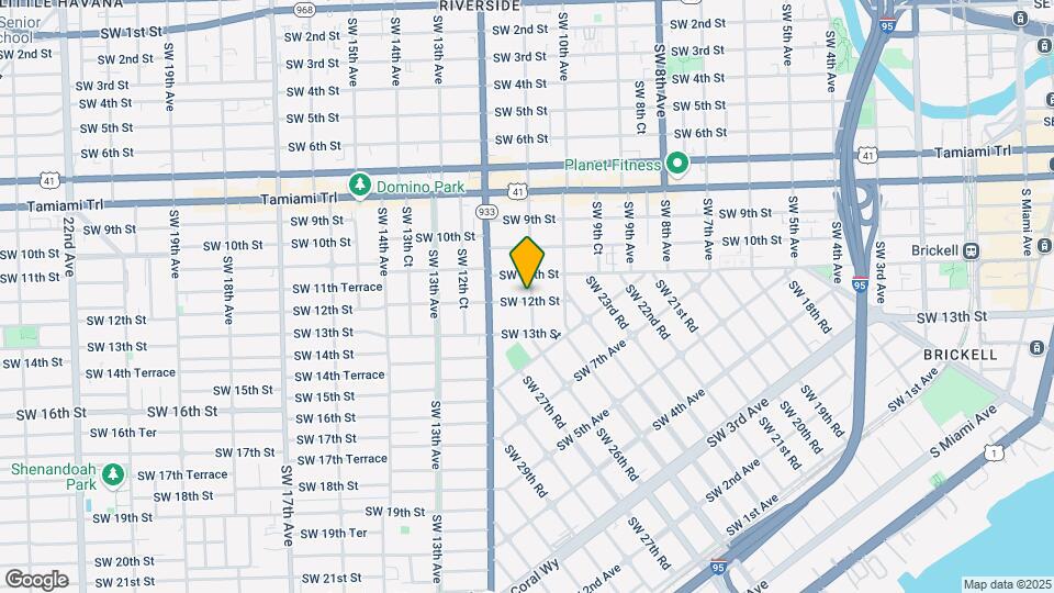 1103 SW 12th St, Unit 1103 Map and Location Details