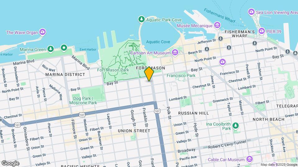 3015 Van Ness Ave Map and Location Details