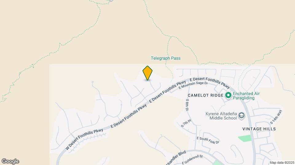 14216 S 5th St Map and Location Details