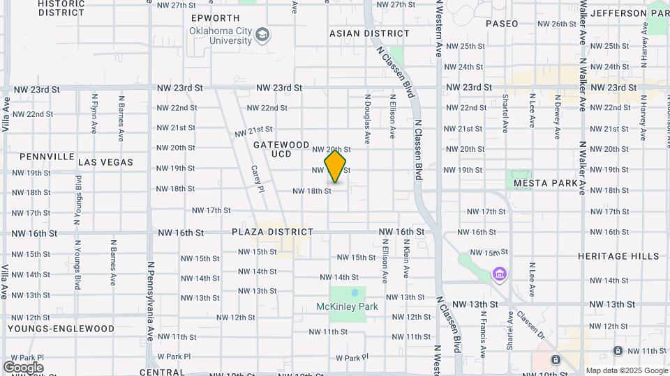 1515 NW 18th St Map and Location Details