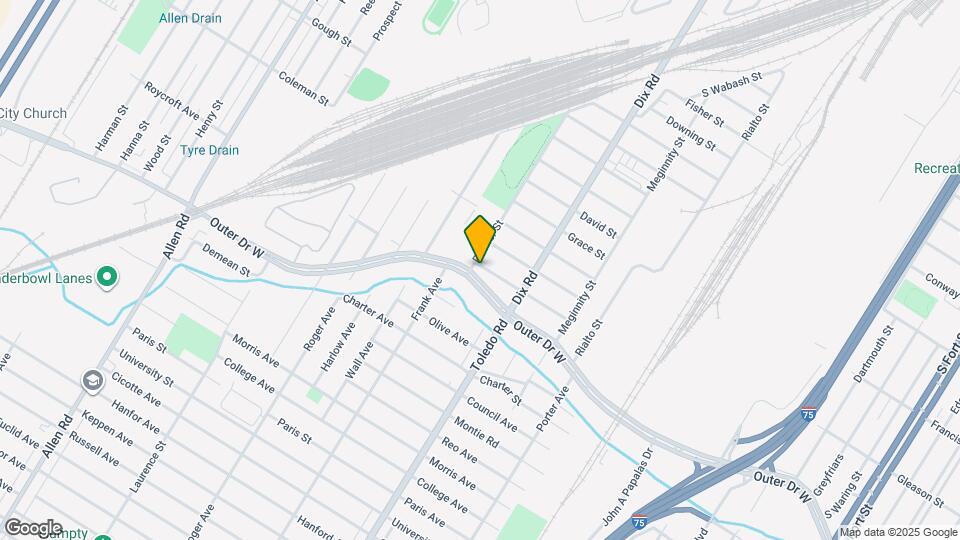 24905 W Outer Dr, Unit 5 Mapa y Detalles de la Ubicación