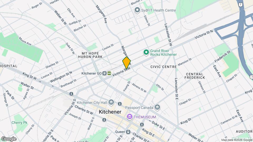 183 Victoria St N, Unit 5 Map and Location Details